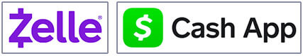 Zelle and CashApp